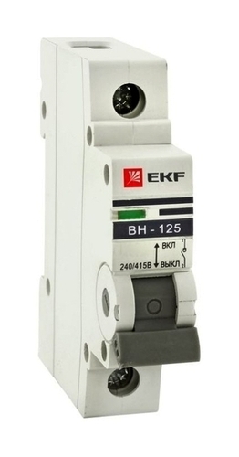 Выключатель нагрузки 1P 125А ВН-125 EKF PROxima