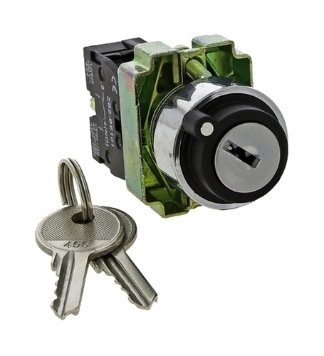 Переключатель BG73 3P с замком возвратный 2NO EKF PROxima