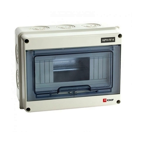 Щит распред. навесной ЩРН-ПГ- 8 (147х203х89) IP65 EKF PROxima