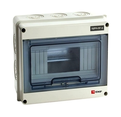 Щит распред. навесной ЩРН-ПГ- 5 (155х119х89) IP65 EKF PROxima