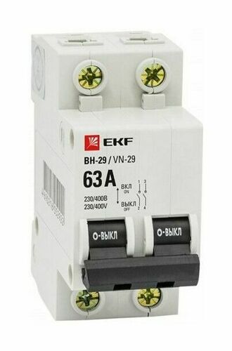 Выключатель нагрузки 2P 25А ВН-29 EKF Basic
