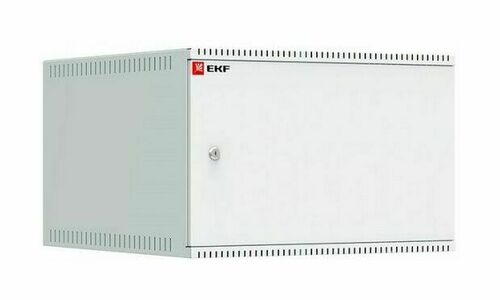 Шкаф телекоммуникационный настенный 6U (600х650) дверь металл, Astra A серия EKF Basic