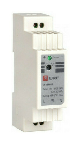 Блок питания 12В DR-15W-12 EKF PROxima