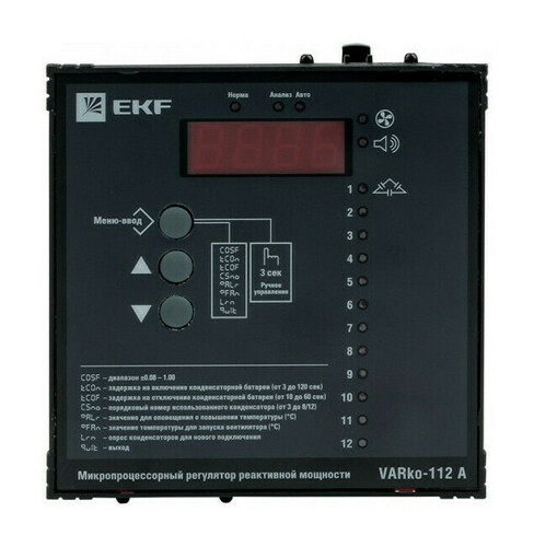 Регулятор реактивной мощности Varko-112a EKF PROxima