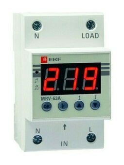 Реле напряжения с дисплеем MRV 32A EKF PROxima
