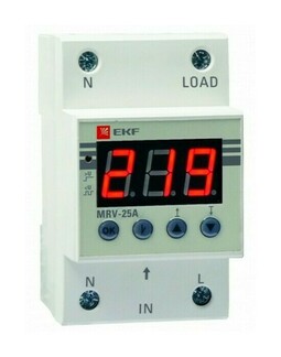 Реле напряжения с дисплеем MRV 40A EKF PROxima