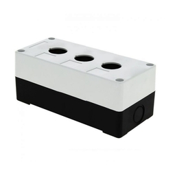 Корпус КП103 пластиковый 3 кнопки белый EKF PROxima