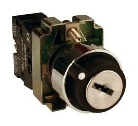 Переключатель BG61 2P с замком возвратный NO EKF PROxima