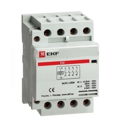 Контактор модульный КМ 50А 3NО+NC (3 мод.) EKF PROxima