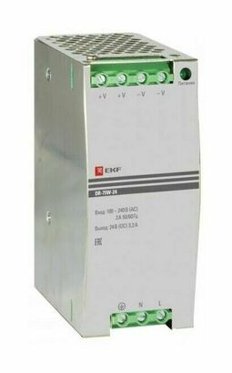 Блок питания 24В DR-75W-24 EKF PROxima
