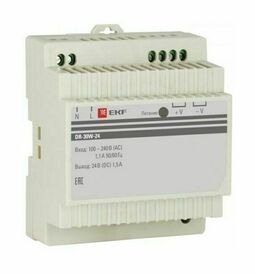 Блок питания 24В DR-30W-24 EKF PROxima