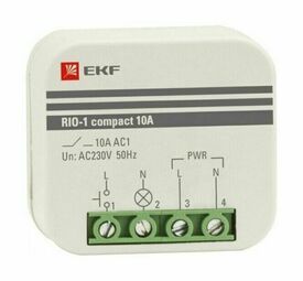 Импульсное реле RIO-1 compact 10А EKF PROxima