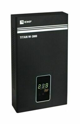 Стабилизатор напряжения настенный TITAN W-3000 EKF PROxima