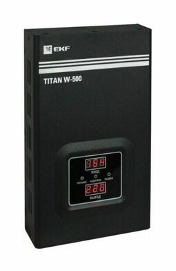 Стабилизатор напряжения настенный TITAN W-500 EKF PROxima