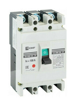 Выключатель автоматический ВА-99М 100/40А 3P 35кА EKF PROxima