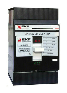 Выключатель автоматический ВА-99C (Compact NS) 250/125А 3P 45кА EKF PROxima